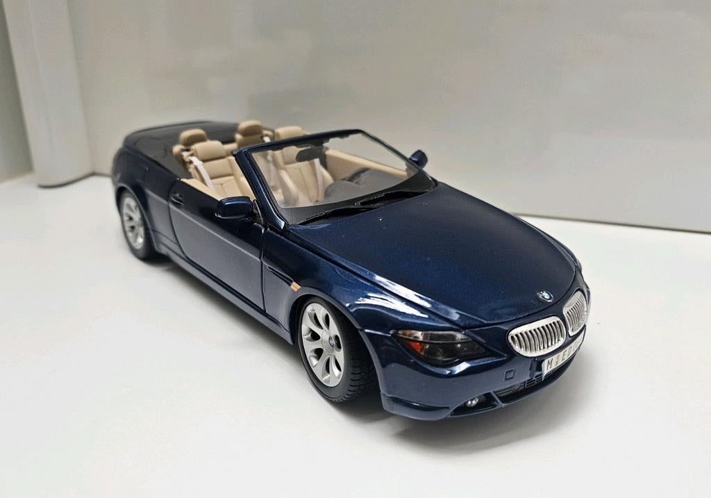 BMW 645 Ci cabriolet 1/18 Maisto, Enlèvement ou Envoi, Comme neuf, Maisto