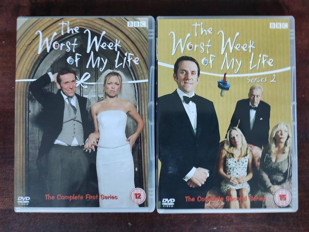 2-DVD : THE WORST WEEK OF MY LIFE  complete 1+2 (ENGELS !!), Cd's en Dvd's, Ophalen of Verzenden, Zo goed als nieuw