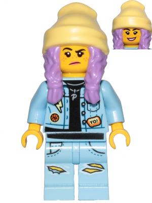 Lego figuur hs011 Parker L. Jackson Hidden Side (3), Ophalen of Verzenden, Nieuw, Complete set, Lego