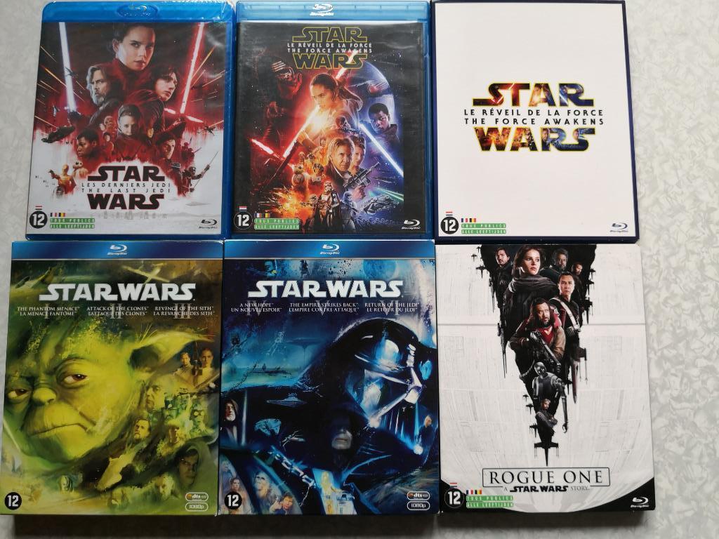 Star Wars blu-rays uit te kiezen, Ophalen of Verzenden