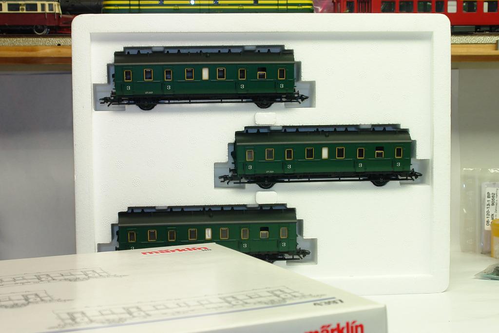MARKLIN 4397 SNCB NMBS 3 VOITURES VOYAGEURS 3ème CLASSE, Hobby & Loisirs créatifs, Trains miniatures | HO, Enlèvement ou Envoi