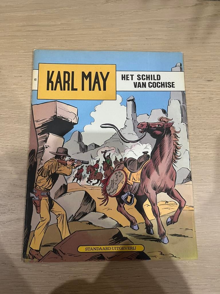 Karl May - 40 - Het schild van Cochise, Une BD, Enlèvement ou Envoi