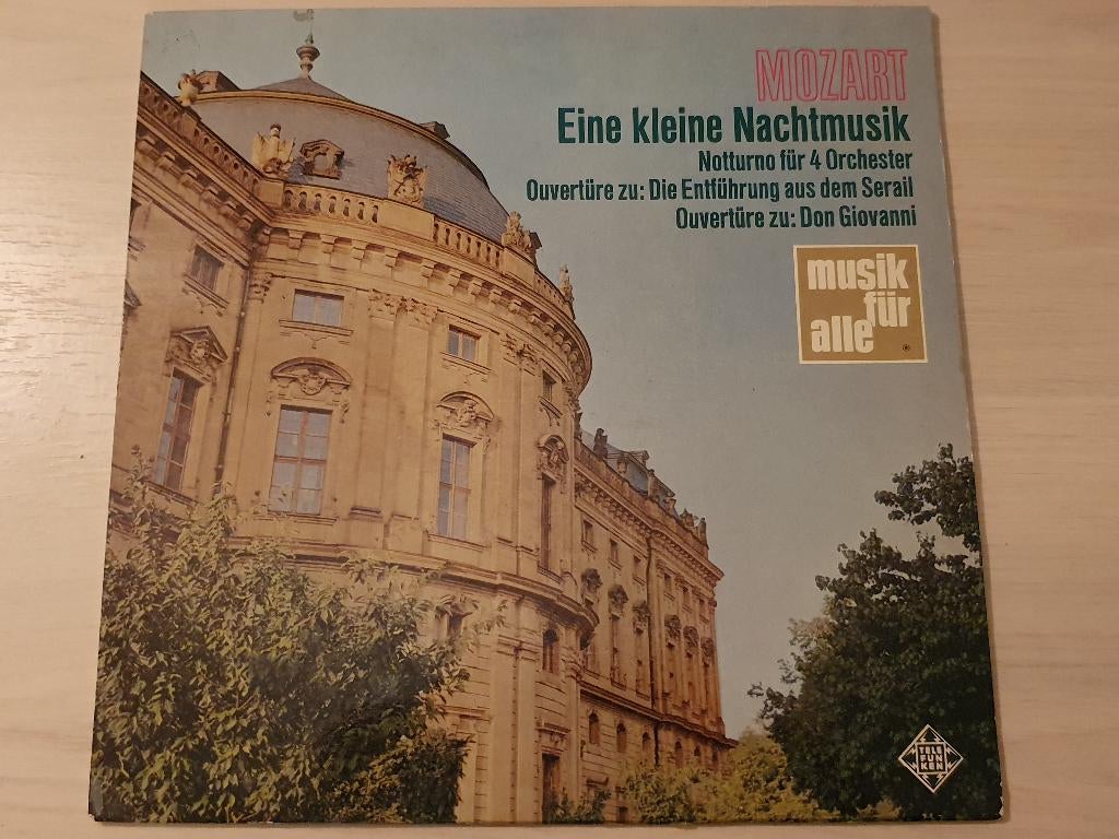 Disque vinyl 33 tours Mozart Eine Kleine Nachtmusik, Enlèvement ou Envoi, Comme neuf