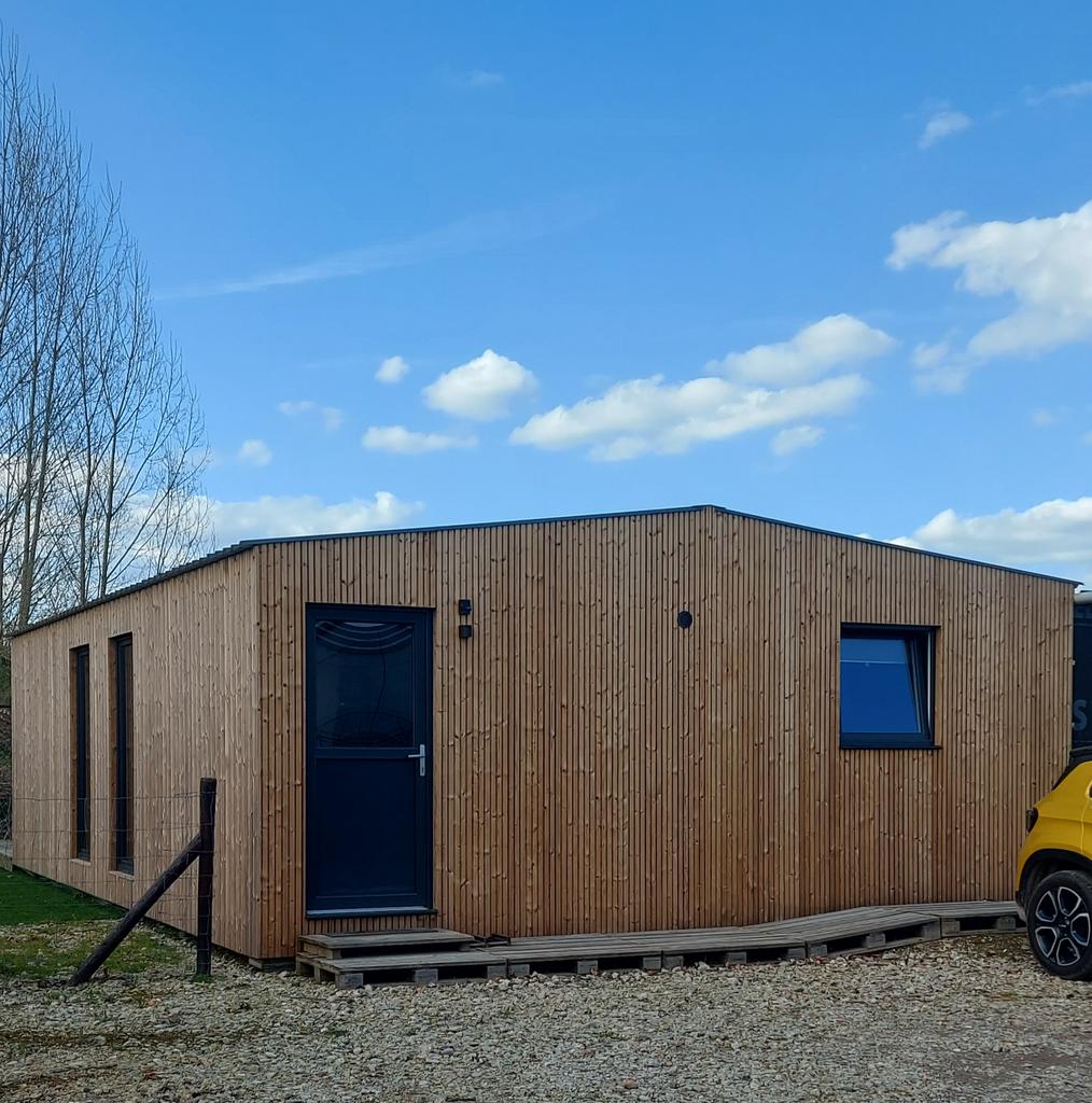 Woonunit - Tiny House, Articles professionnels, Machines & Construction | Abris de chantier & Conteneurs, Enlèvement
