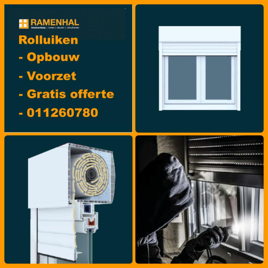 15% Fabriekskorting, ramen, deuren, schuiframen maatwerk, Neuf, Enlèvement ou Envoi, Ramenhal, Info@ramenhal.be