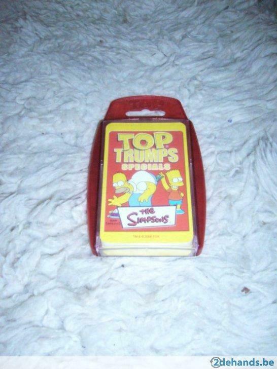 Top trumps Specials The Simpsons, Ophalen, Gebruikt