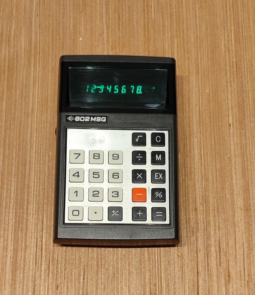 Rekenmachine CI 802MSQ, Ophalen of Verzenden, Gebruikt