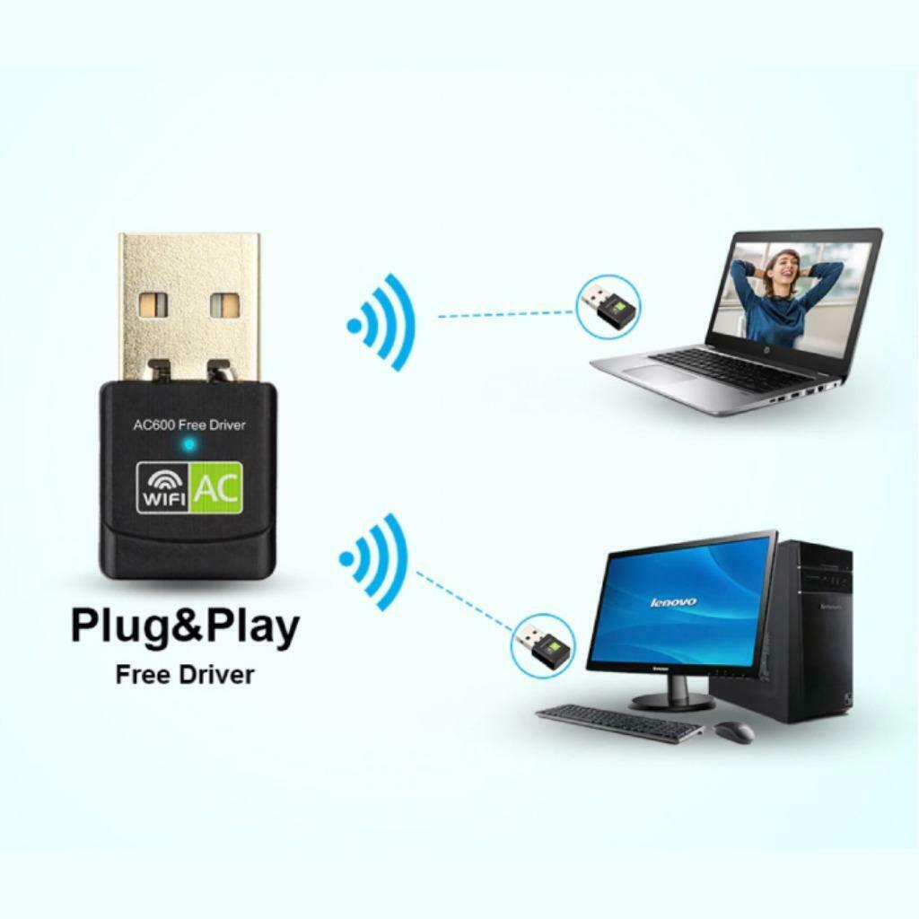 Adaptateur sans fil réseau mini dongle USB Wifi 600 Mo / s, Envoi, Neuf, Routeur, Netgear