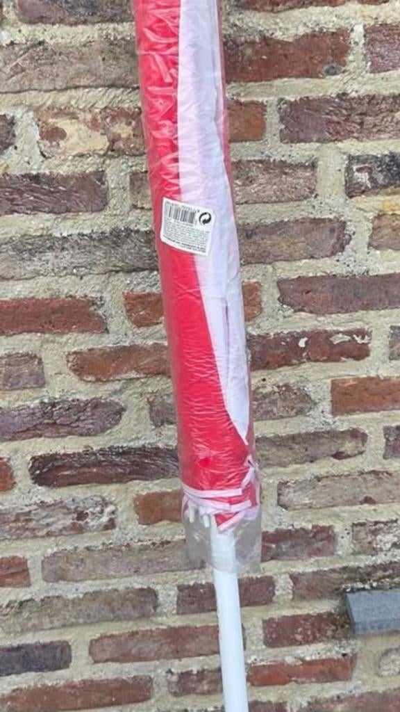 Strandparasol, Tuin en Terras, Parasols, Ophalen, Zo goed als nieuw, Strandparasol
