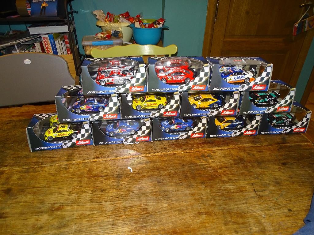 Collection Miniatures Schuco DTM (AUDI TT et OPEL ASTRA) 1/, Ophalen of Verzenden, Nieuw, Auto, Schuco