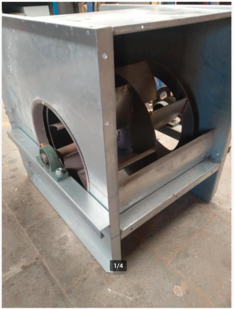 Zware ventilator voor afzuiging, Ophalen, Zo goed als nieuw, Ventilator