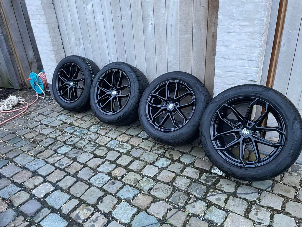 20 inch velgen +banden, Ophalen, 20 inch, Band(en)