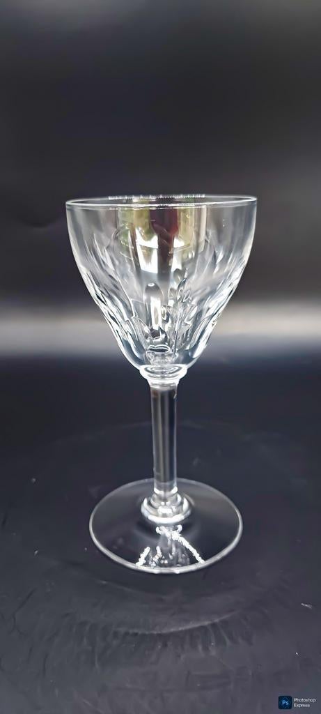 Witte wijnglas kristal vintage, Antiek en Kunst, Ophalen of Verzenden