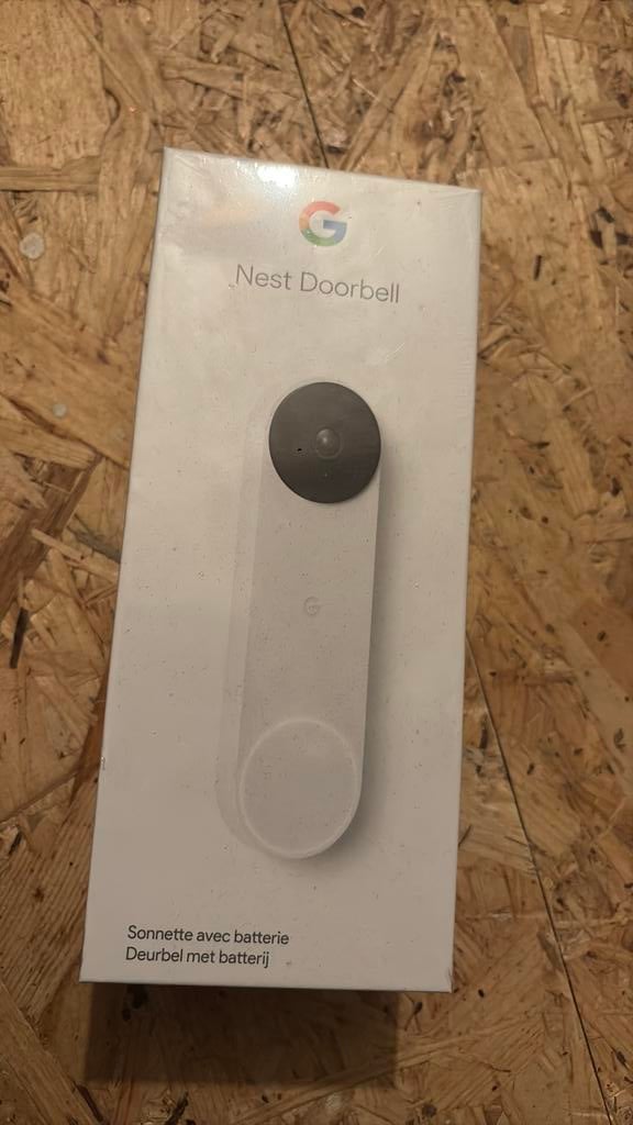 NEST DOORBELL new sonnette camera google, Enlèvement, Neuf