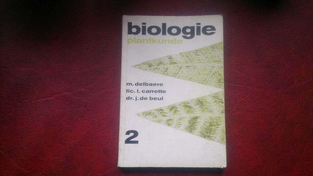 Biologie plantkunde 2, Enlèvement ou Envoi, Biologie