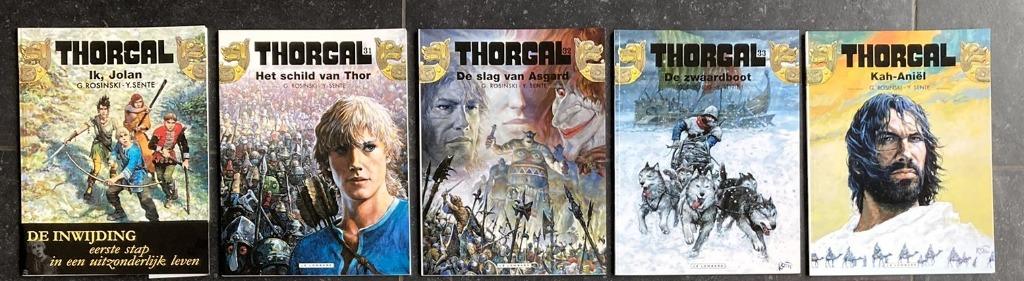 Thorgal - nr.'s 30 t/m 34, Meerdere stripboeken, Ophalen of Verzenden, Nieuw, Rosinski - Sente