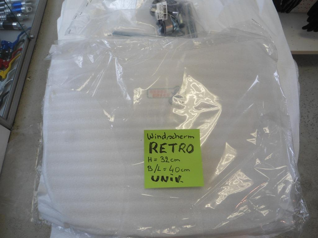 Vespa Lambretta Kreidler Zundapp Flandria : Retro windscherm, Ophalen, Nieuw, Frame, Overige merken