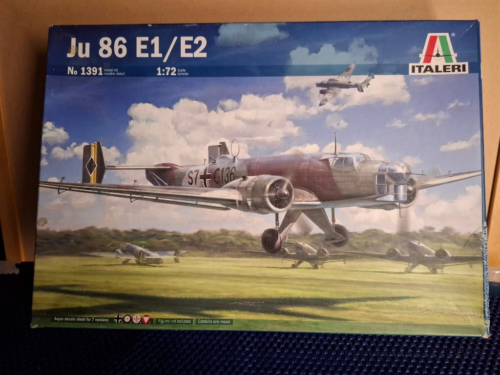 Maquette avion ITALERI Ju 86 E1/E2 N1391 1/72, Hobby & Loisirs créatifs, Modélisme | Avions & Hélicoptères, Enlèvement ou Envoi