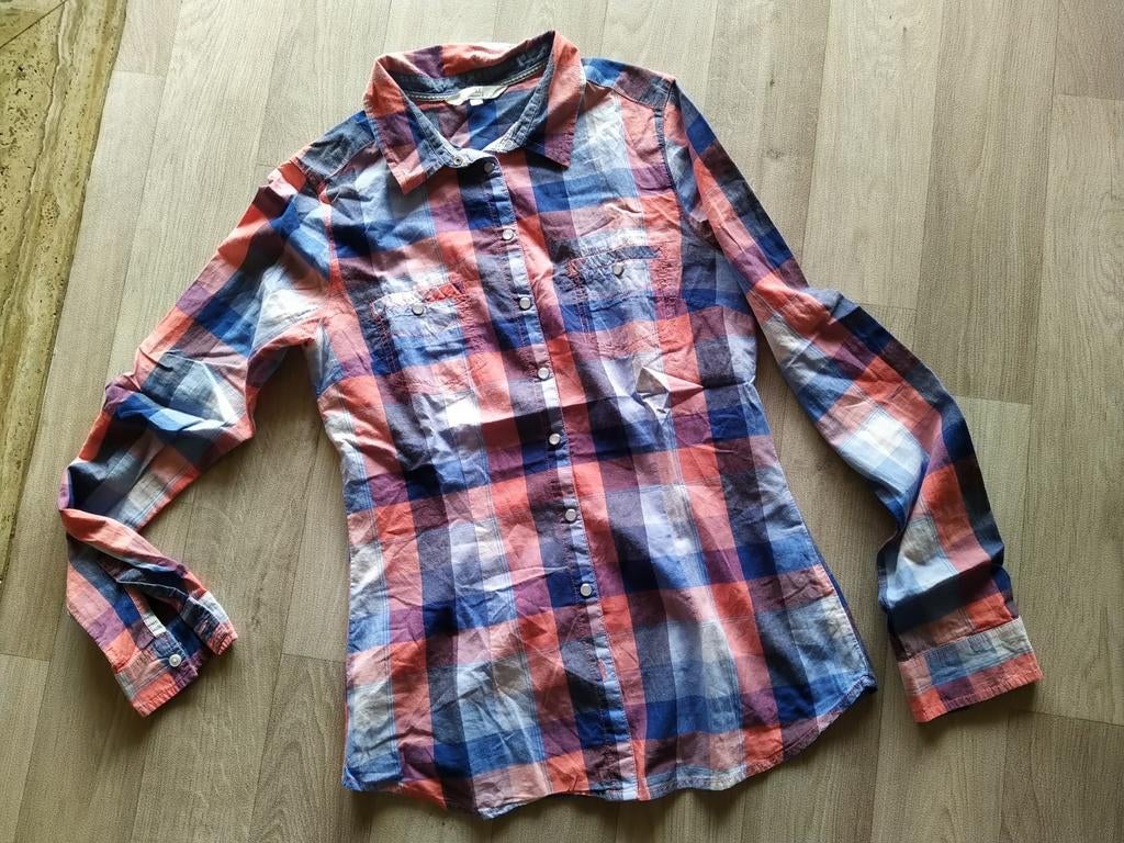 Hemd geruit maat S, Kleding | Dames, Ophalen of Verzenden, Maat 36 (S)