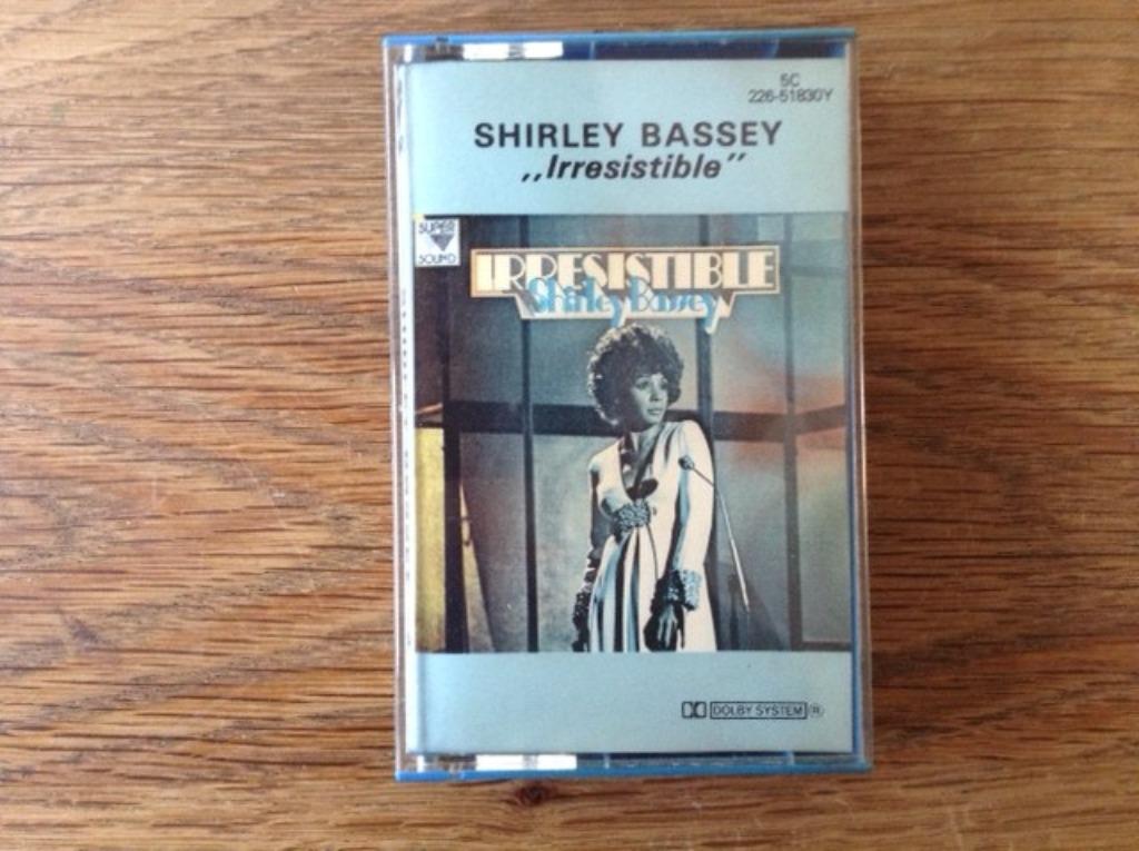 muziekcassette shirley bassey, CD & DVD, Cassettes audio, Enlèvement ou Envoi, Jazz et Blues, 1 cassette audio, Originale