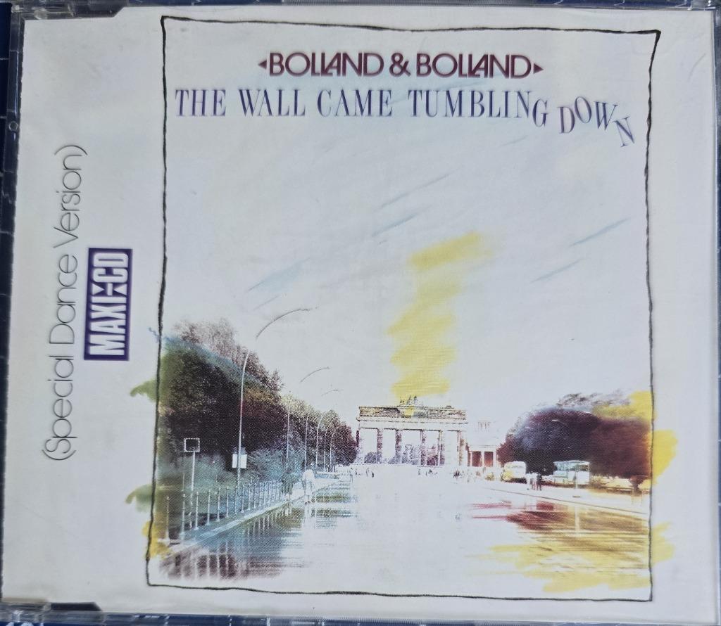 Maxi CD Single Bolland & Bolland - The Wall Came Tumbling Do, Ophalen of Verzenden, Gebruikt