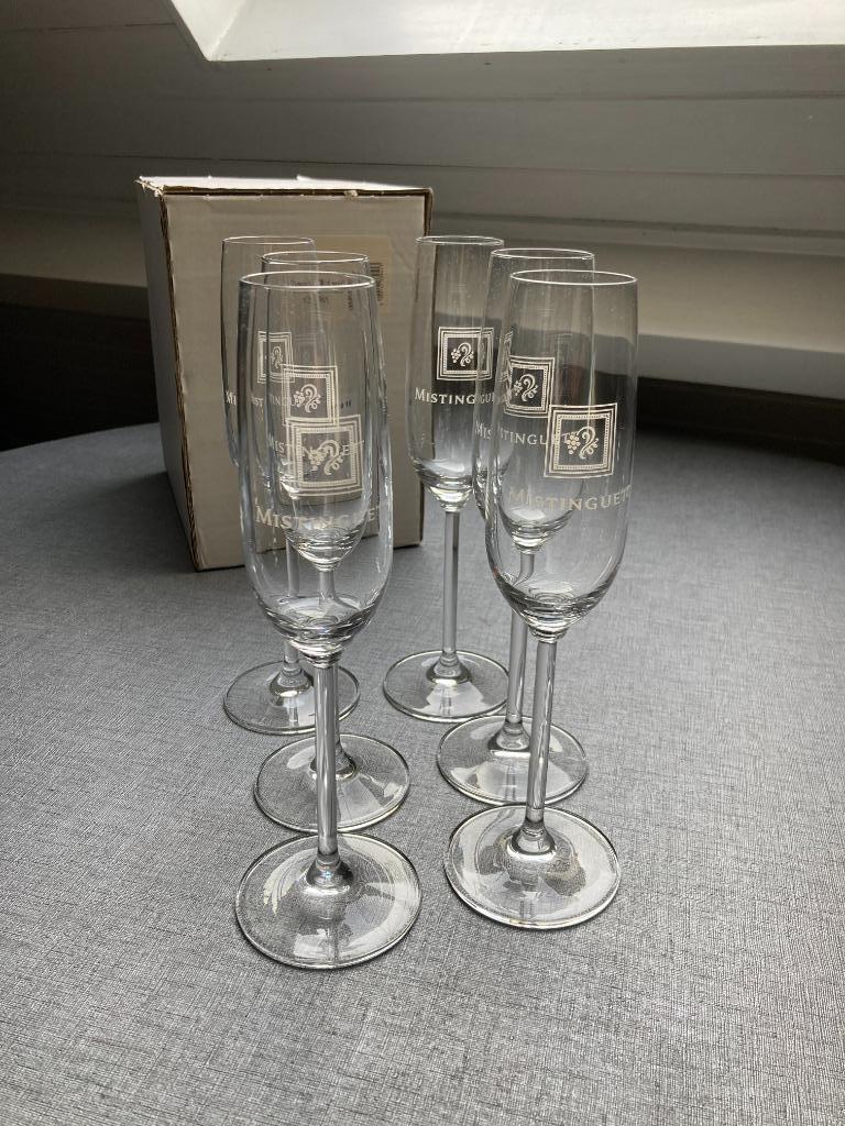 CAVA GLAZEN MISTINGUETT 8 st., Ophalen of Verzenden, Nieuw, Overige typen