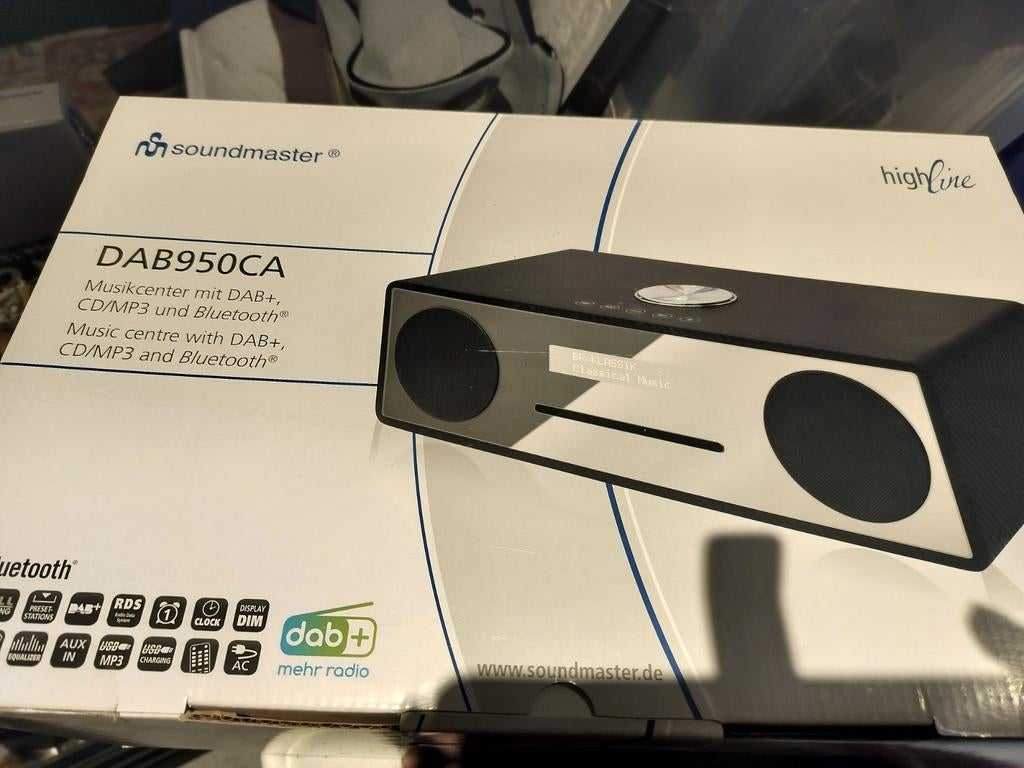 Radio Soundmaster, DAB950A - nieuw !, Ophalen, Nieuw, Radio