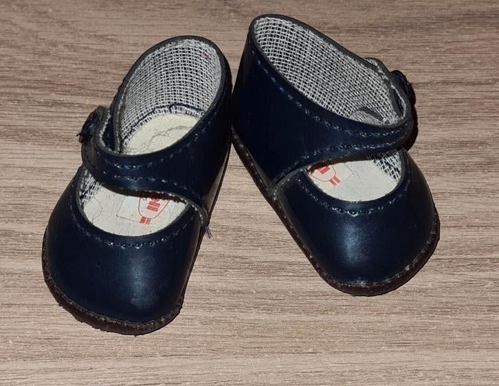 Vintage schoentjes (donkerblauw)  "Prandell", Verzamelen, Ophalen of Verzenden, Accessoires