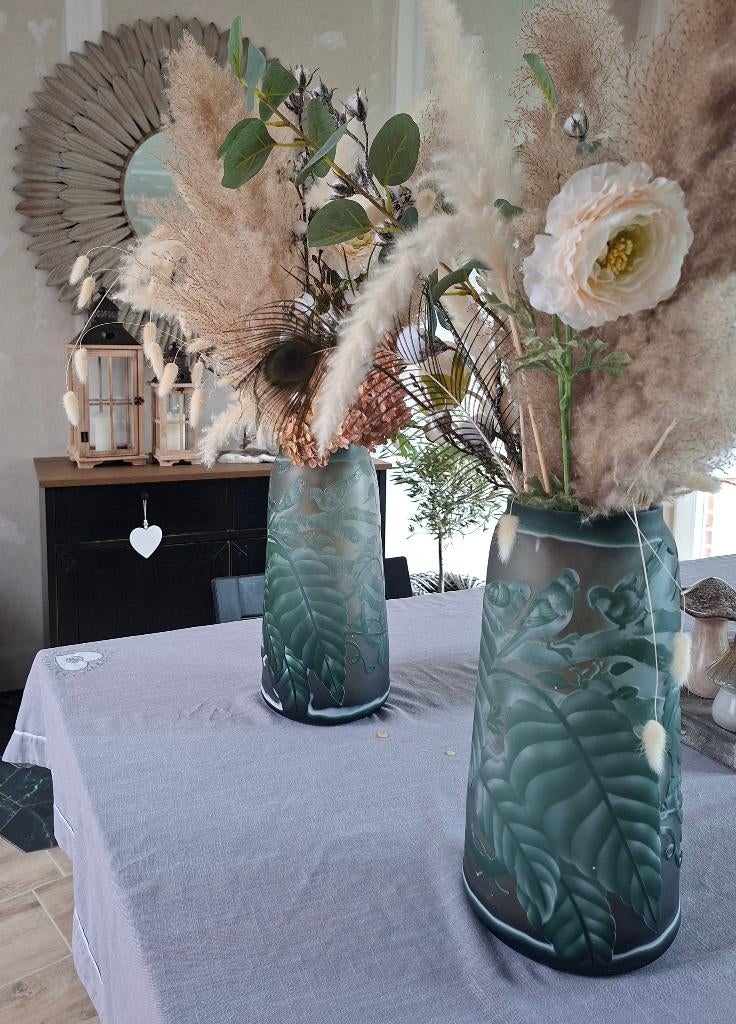 Deux très beaux vases signé Gallé., Antiek en Kunst, Ophalen