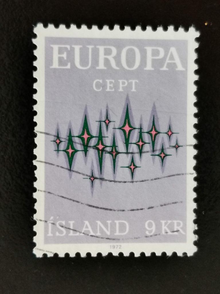 Ijsland 1972 - Europa CEPT, Ophalen of Verzenden, IJsland