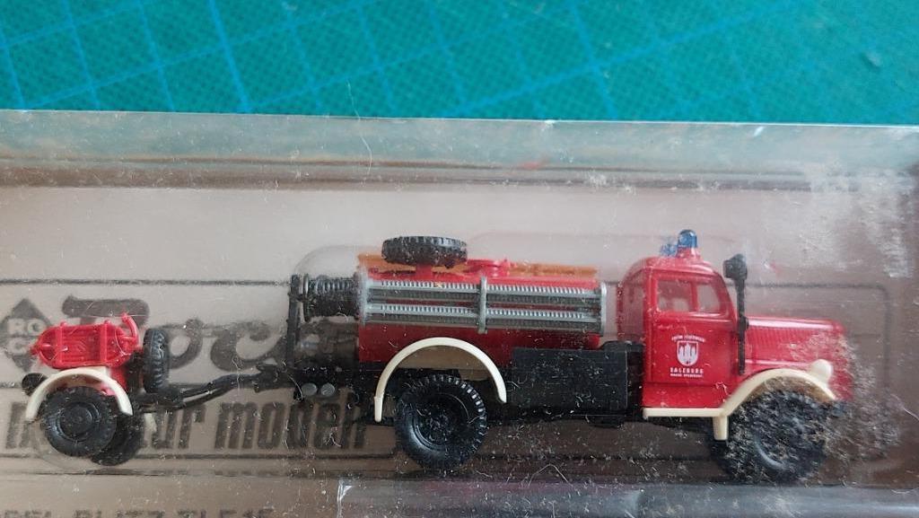 H0LK 0811 SERVICE D'INCENDIE OPEL 1/87., Envoi, Comme neuf, Bus ou Camion, Roco