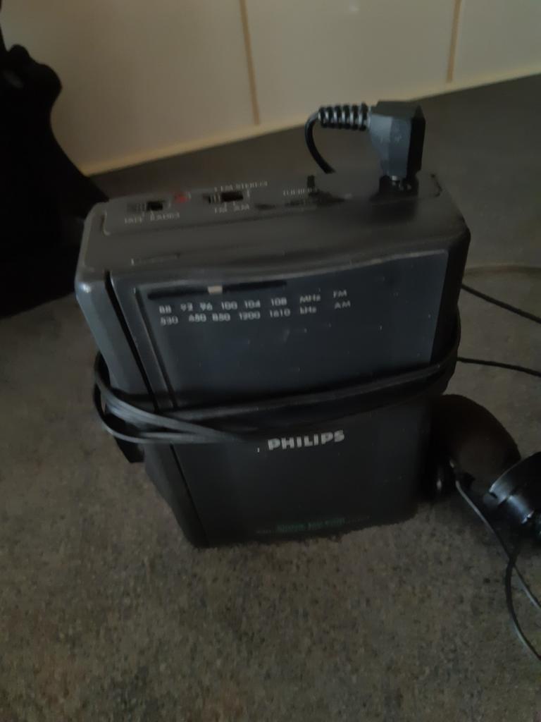 Radio cassettes  Philips, Audio, Tv en Foto, Radio's, Ophalen, Zo goed als nieuw, Radio