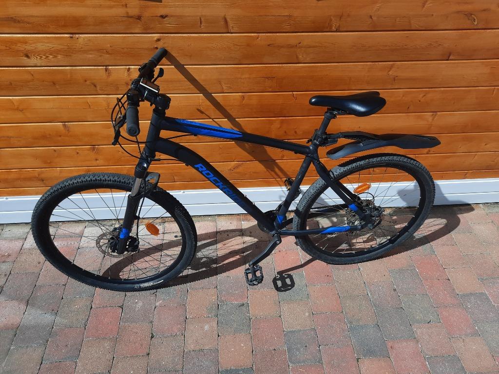 st 120 zwart blauw 27,5 mountainbike wandelfiets, Fietsen en Brommers, Ophalen, Zo goed als nieuw, Heren, Overige merken