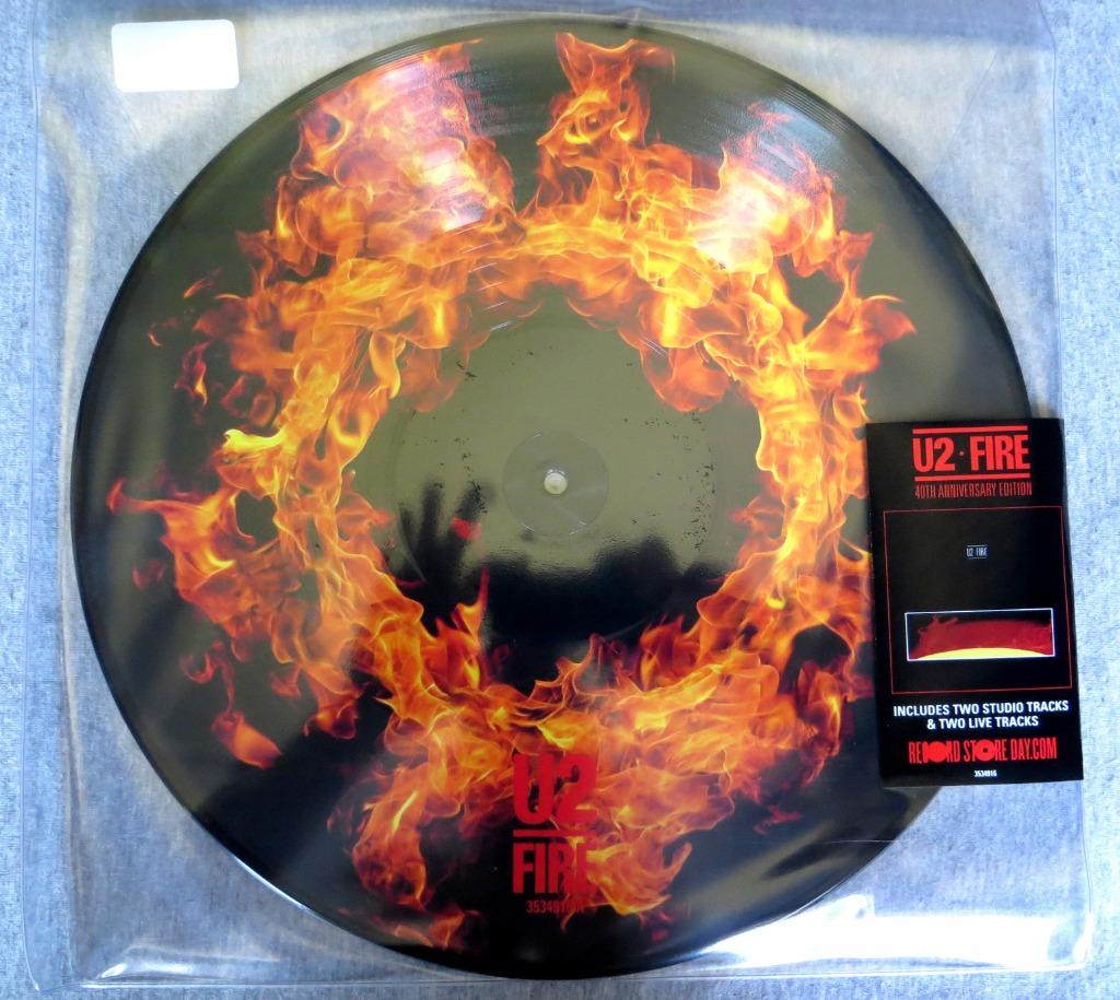 U2 Fire - 40th Anniversary Edition Limited Picture disc, Envoi, Neuf, dans son emballage, 12 pouces, Rock and Roll