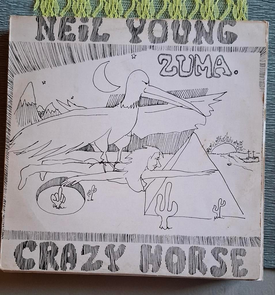 LP Neil Young & Crazy Horse - Zuma, Ophalen of Verzenden, Gebruikt, 12 inch
