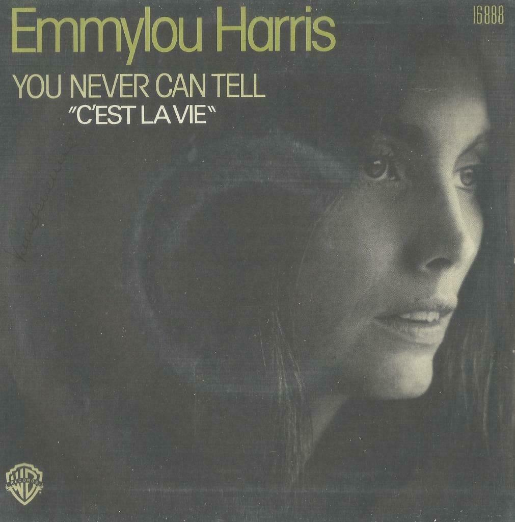 Emmylou Harris – You never can tell / Hello strangers - Sing, Cd's en Dvd's, Ophalen of Verzenden, Gebruikt, Pop