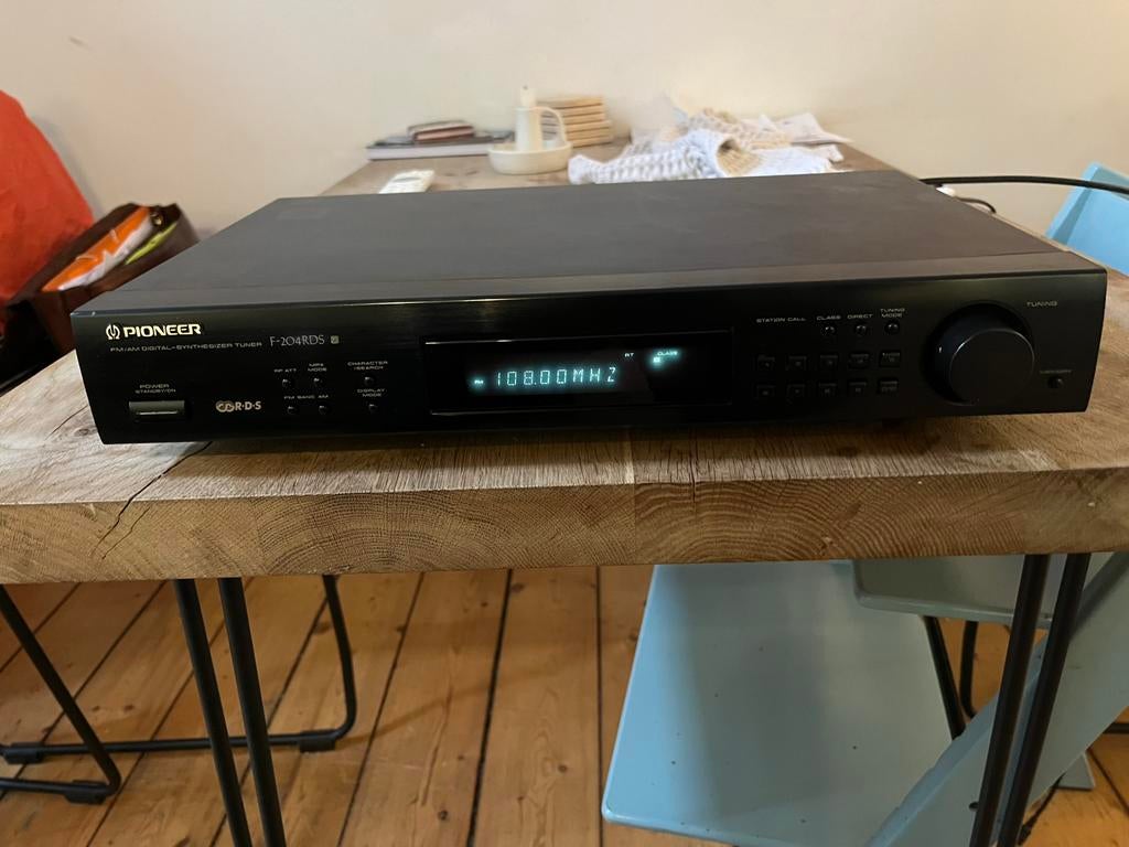 Pioneer Tuner F-204RDS sr, Audio, Tv en Foto, Tuners, Ophalen of Verzenden, Gebruikt