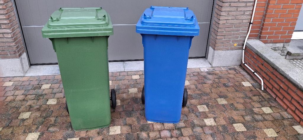 Afvalcontainer, Ophalen, Zo goed als nieuw