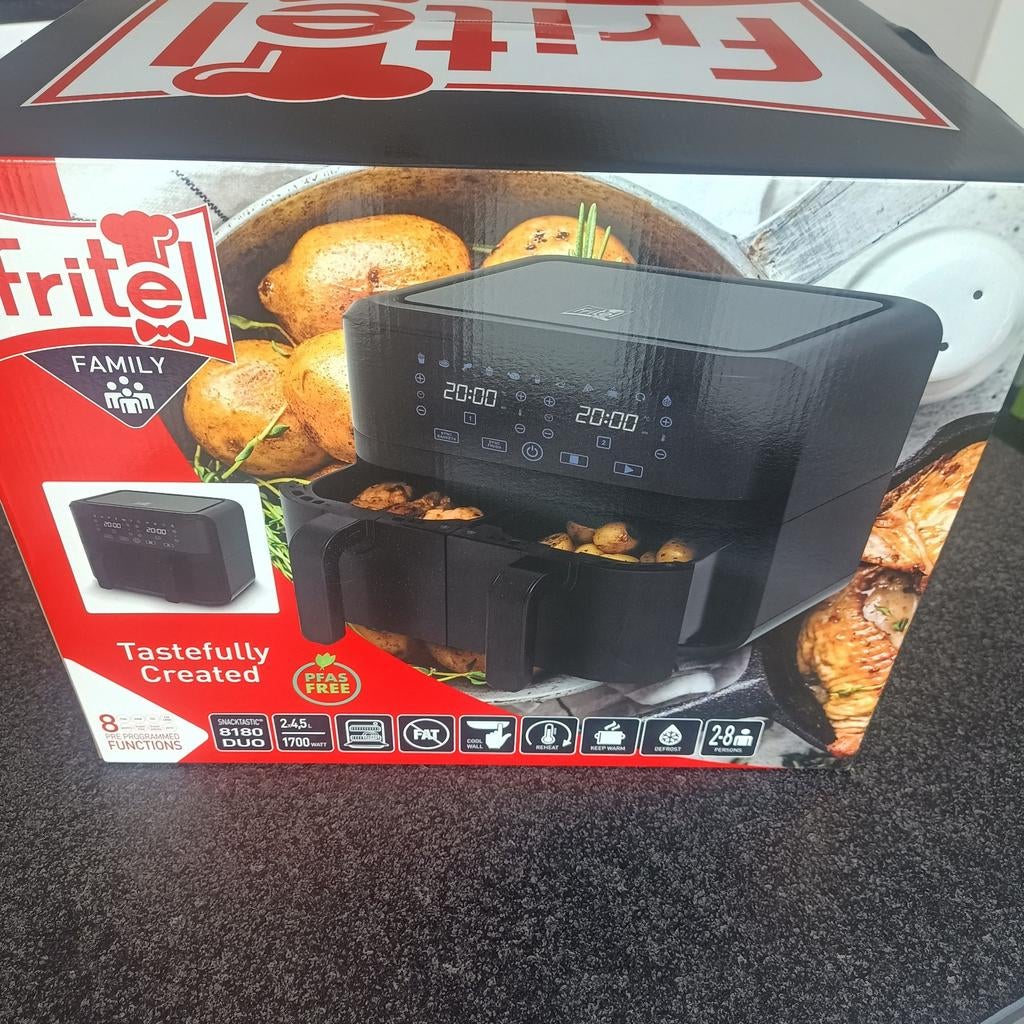 Airfryer fritel 8180 duo, Elektronische apparatuur, Ophalen, Nieuw, Airfryer