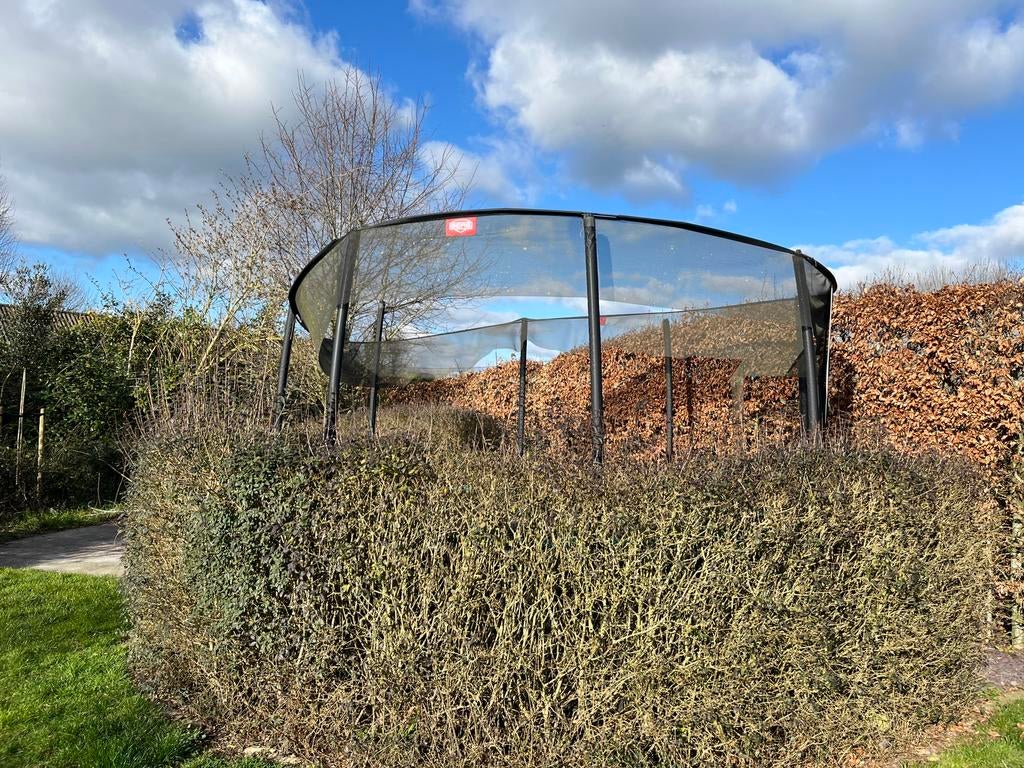 Trampoline berg 430 cm , gratis, Enlèvement, Utilisé
