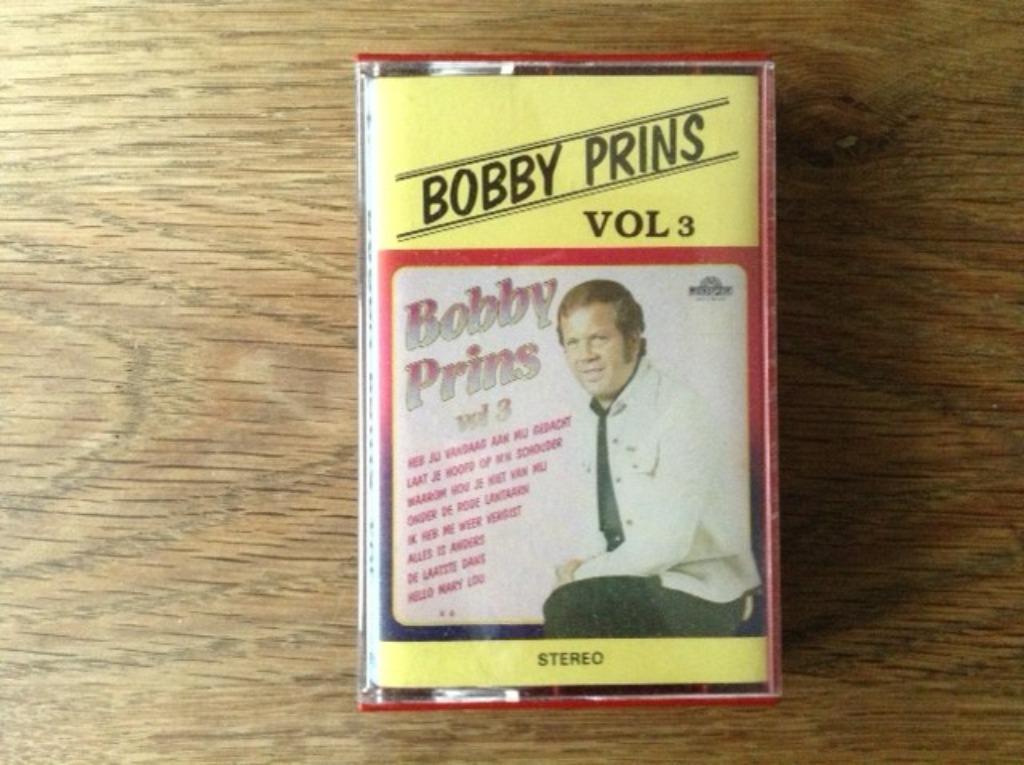 muziekcassette bobby prins, Ophalen of Verzenden, Nederlandstalig, 1 bandje, Origineel