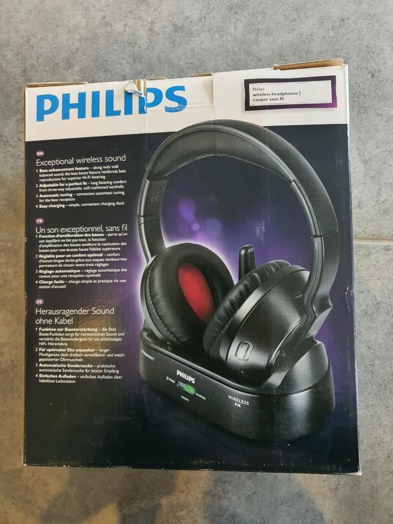 Casque TV utilisé 1 fois, Enlèvement, Comme neuf