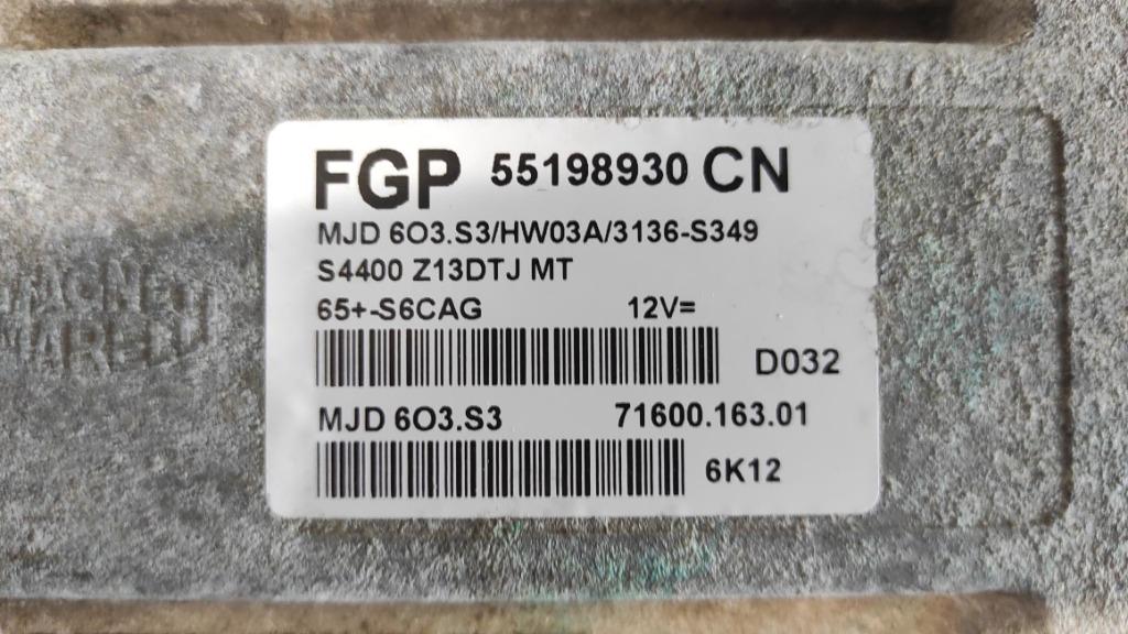 ECU Opel Corsa D  herstelling, Ophalen of Verzenden, Gebruikt, Opel