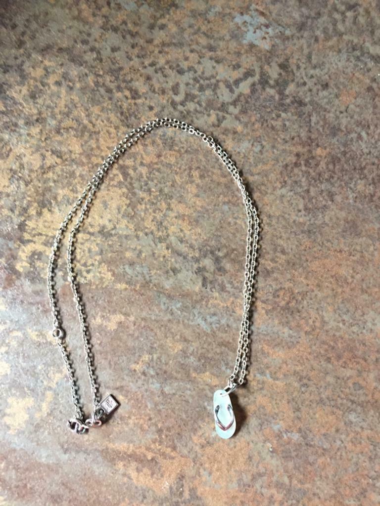 Collier Victoria, Bijoux, Sacs & Beauté, Enlèvement ou Envoi, Comme neuf, Argent, Avec pendentif