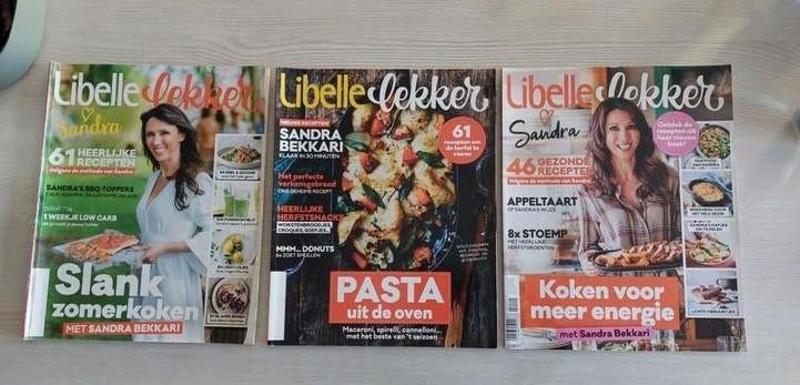 Sandra Bekkari - 3x Libelle lekker, Ophalen of Verzenden, Zo goed als nieuw