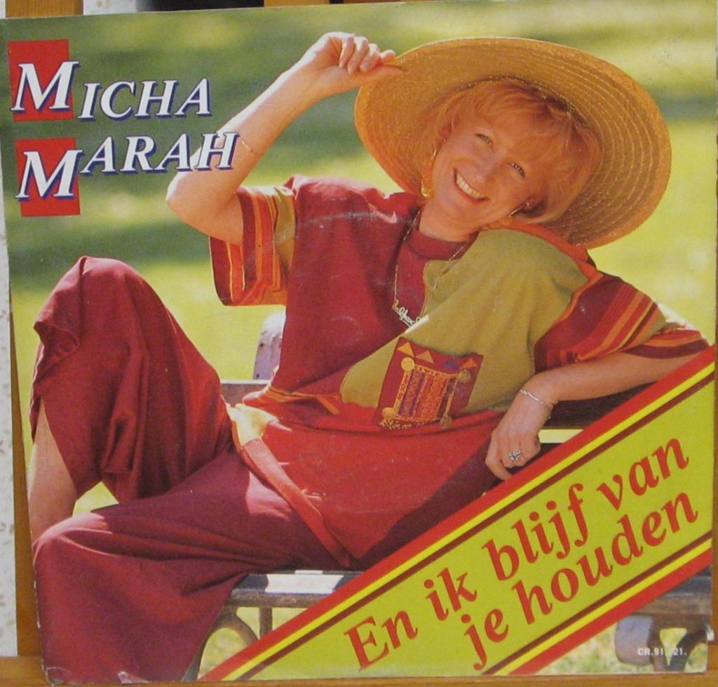 45t Micha Marah - En ik blijf van je houden, Ophalen of Verzenden, Zo goed als nieuw, Overige formaten, Overige genres