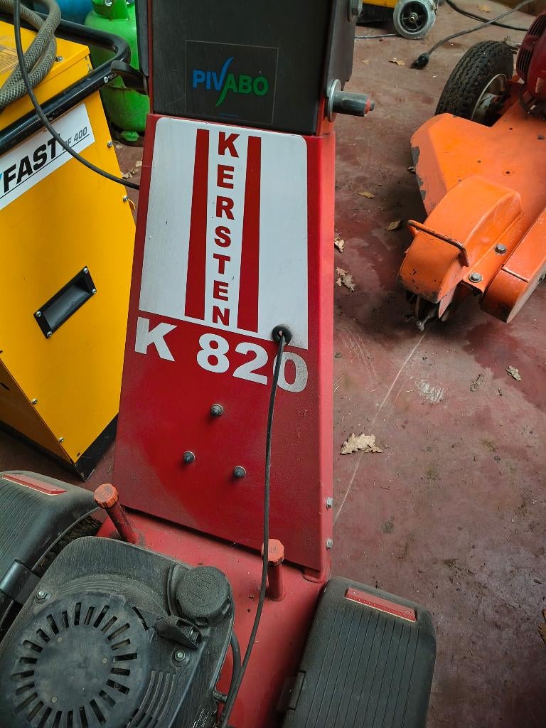 Kersten 820 borstel veegmachine, Enlèvement, Comme neuf, Kersten