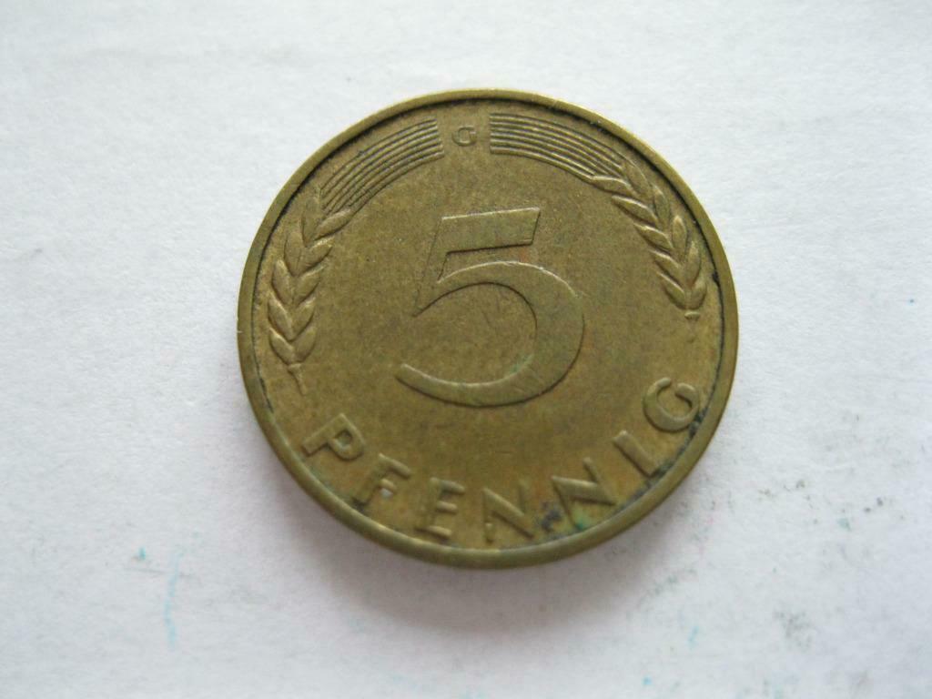 5 Pfennig Bundesrepublik Deutschland 1950, Enlèvement ou Envoi, Allemagne, Monnaie en vrac