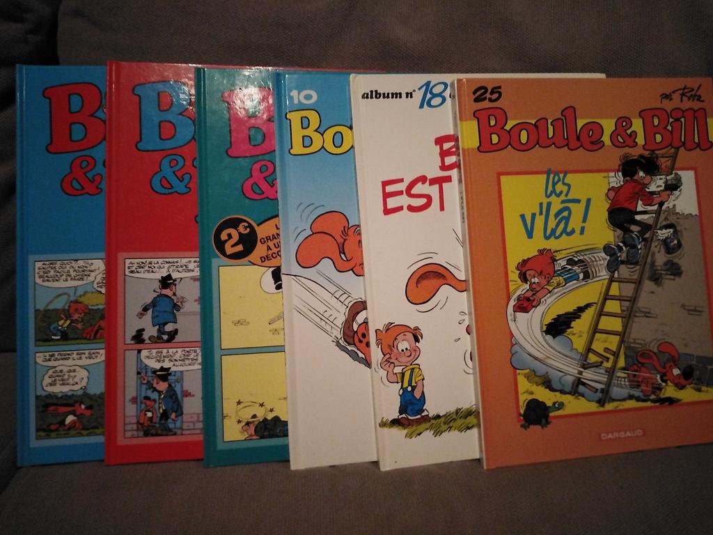 Lot van 6 ball en Bill strips. Nummers 1,2,7,10,18,25, Boeken, Stripverhalen, Ophalen of Verzenden, Zo goed als nieuw