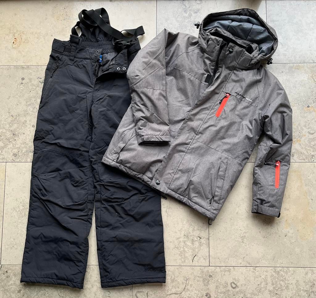 Ski jas en broek Mountainpeak maat 152